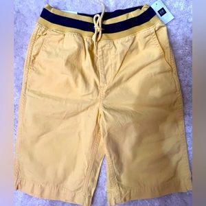 Gap- Regular Boy Yellow Elastic Waist Short/ Size 10 ( KB-1A)